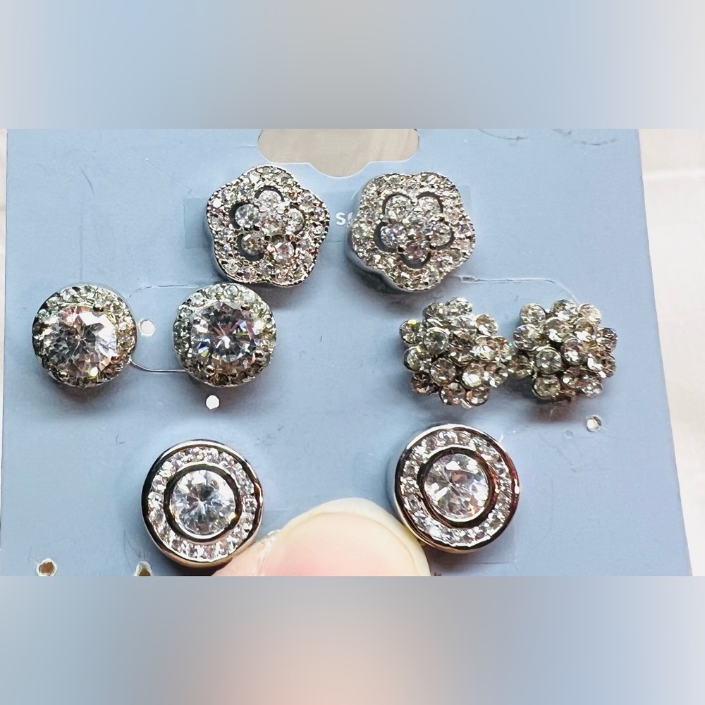 Earrings- 4 Pair